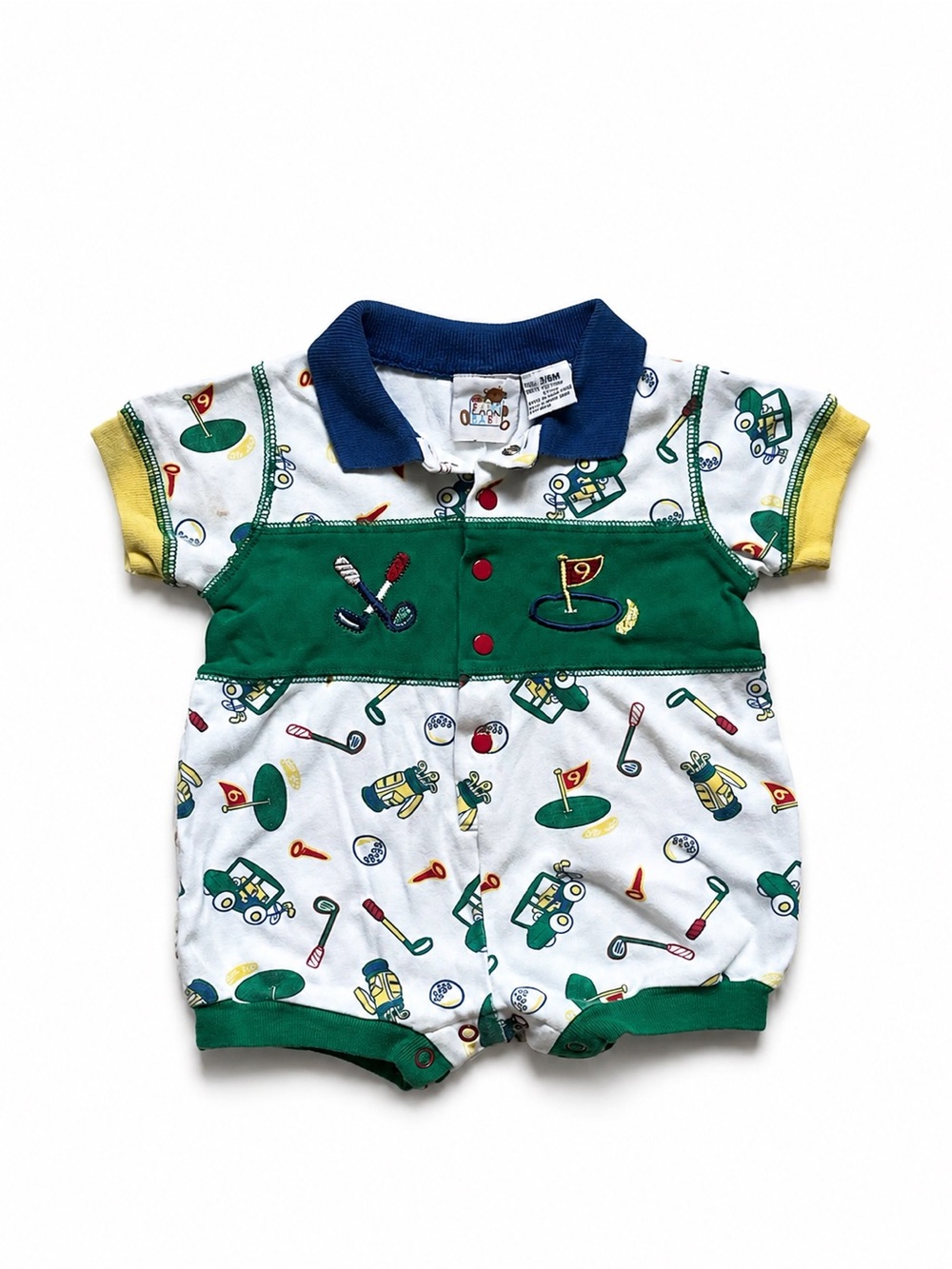 Vintage Baby Eaton Golf Onesie 3-6M